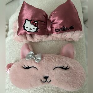 Kitty Head band & face sleep mask
